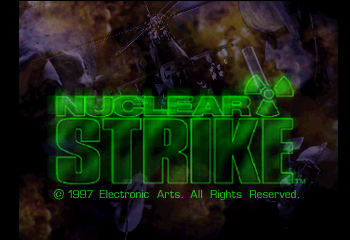 Nuclear Strike - The Lost Missions (Demo) Title Screen